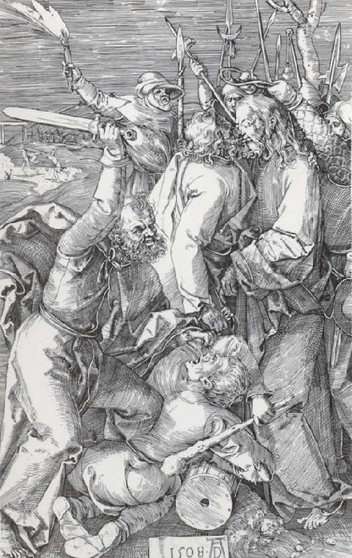 Albrecht Durer The Betrayal Caiaphas Spain oil painting art